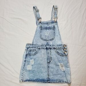Forever 21 overall mini skirt size medium